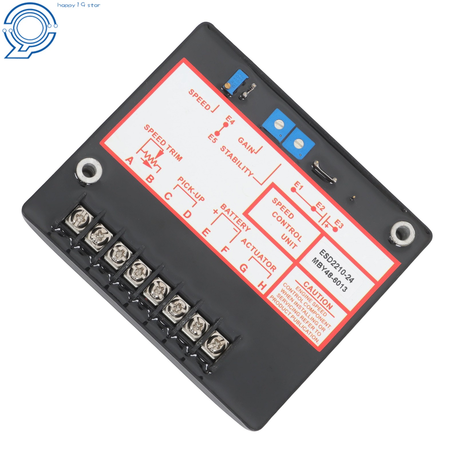 24V ESD2210-24 Generator ESD2210 Speed Controller Engine Speed Control Unit