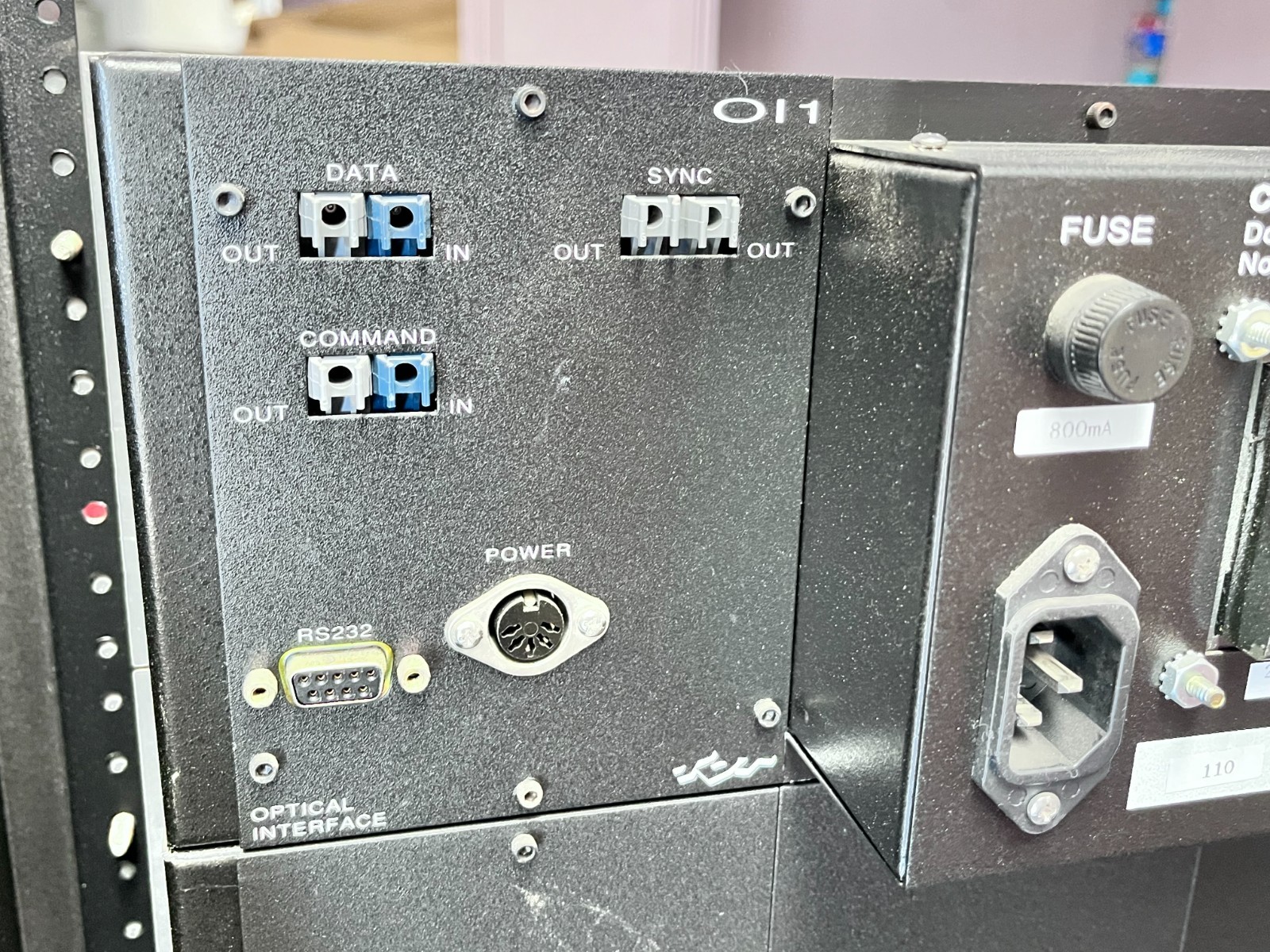 Tucker-Davis Technologies XB1 Rack Mount Unit with WG1 PA4 FT6-2 DD1 OI1 Modules