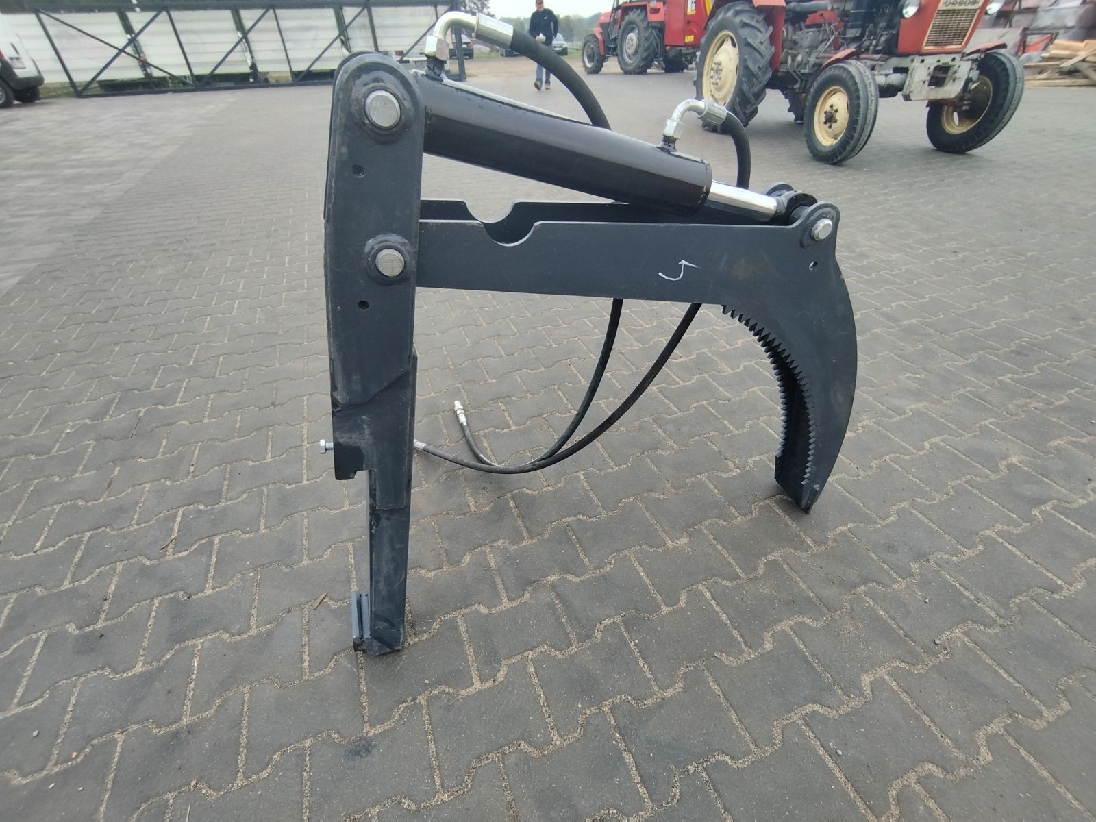 Heavy Hydr. Log gripper wood gripper wood hold-down device
