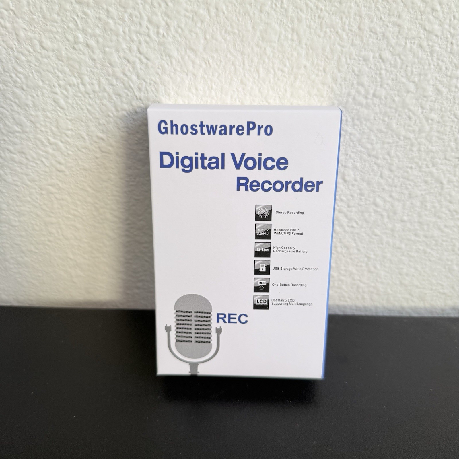 8GB Digital Voice Recorder Audio Recorder for Lectures Meetings Interviews