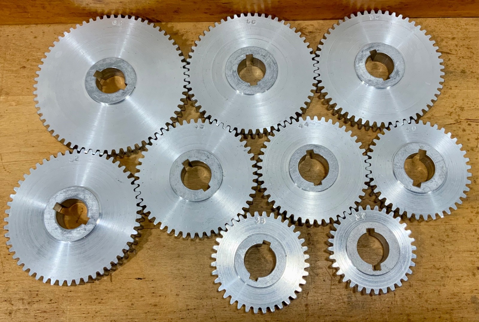 Atlas Craftsman 10″ 12″ Metal Lathe Change Gear Set Of 9 Plus 2