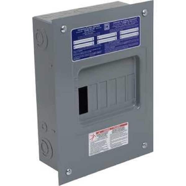 Indoor Main Lug Load Center 100 Amp Electrical Sub-Panel Box 6 Space 12 Circuit