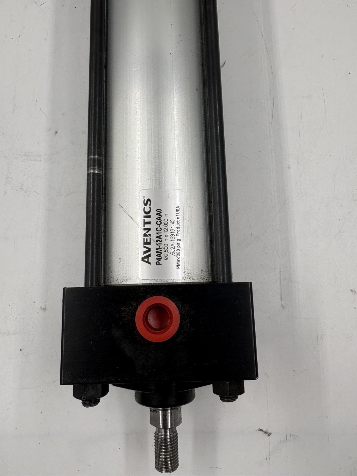 Aventics Pneumatic Cylinder P4AM-12A1C-CAA0 Ø2.500 in x 12.000 5J2A-163191-40