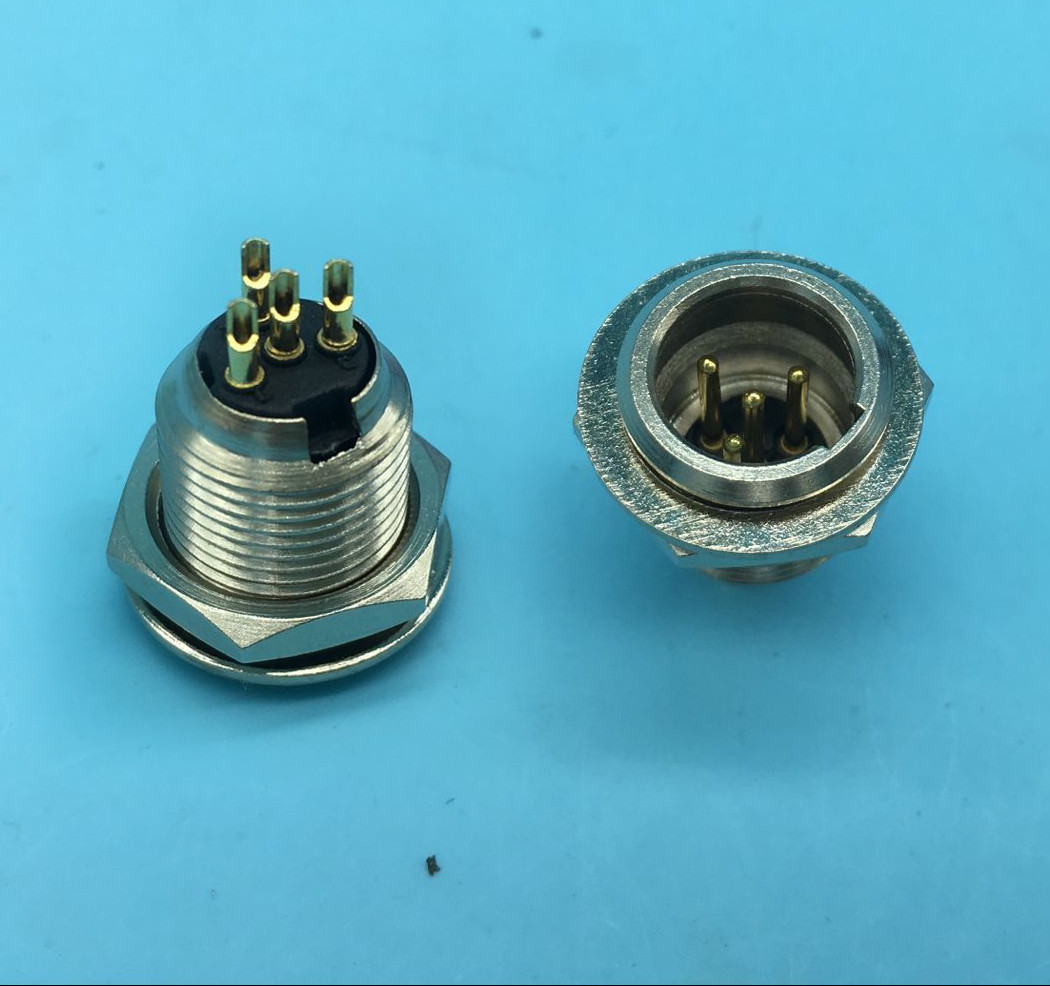 3pin 4pin 5pin 6pin Mini XLR Audio Microphone connector Male/female plug Adapter