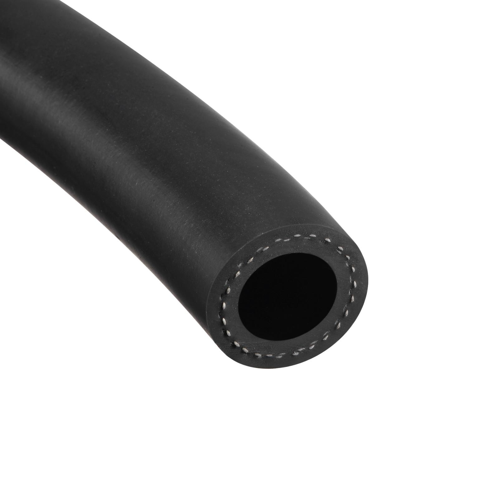 3/4″ ID Fuel Line Hose, 1 3/16″ OD 2ft Black Rubber Oil Hose for Fuel System