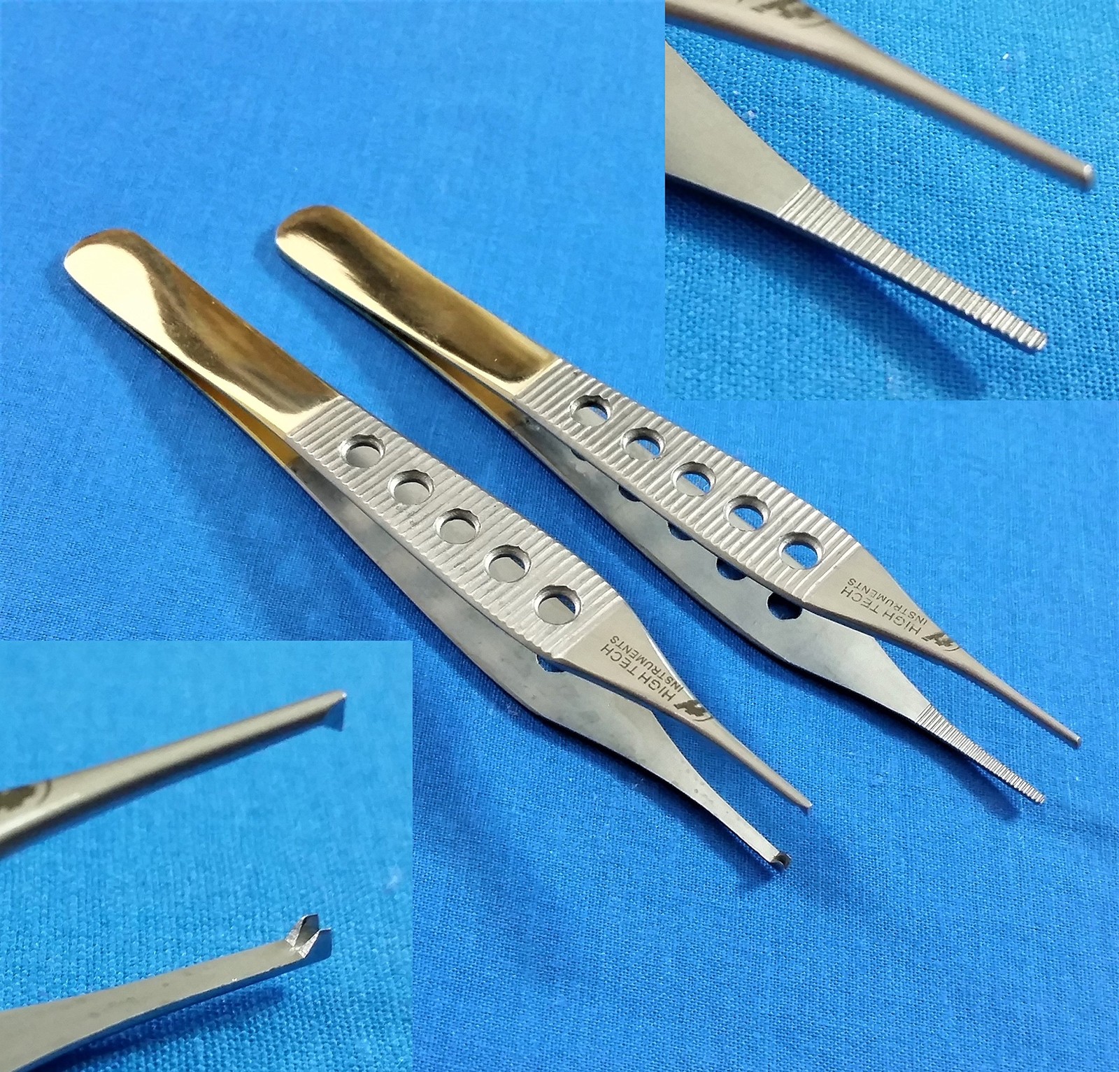 SET OF 2 PREMIUM GRADE ADSON TISSUE 1X2 TEETH + DRESSING SERRATED 4.75″ DISSE…