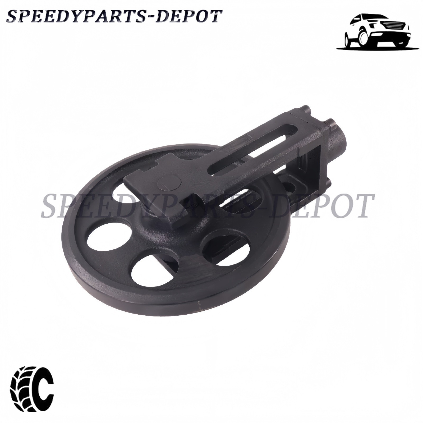 ISDZJL-H12 Track Idler Wheel Assembly Front Idler For Agrotk Mini Excavator 2025