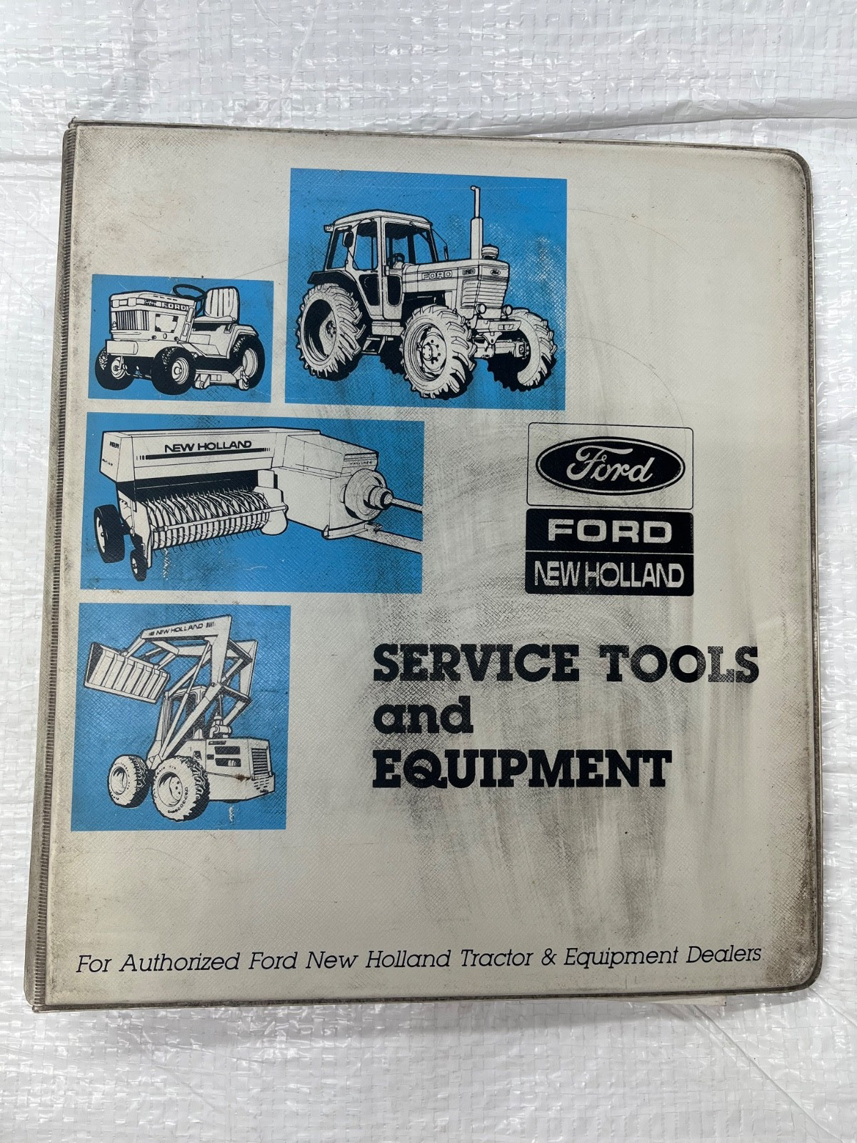 Ford New Holland Service Tools and Equipment Binder SE 4605