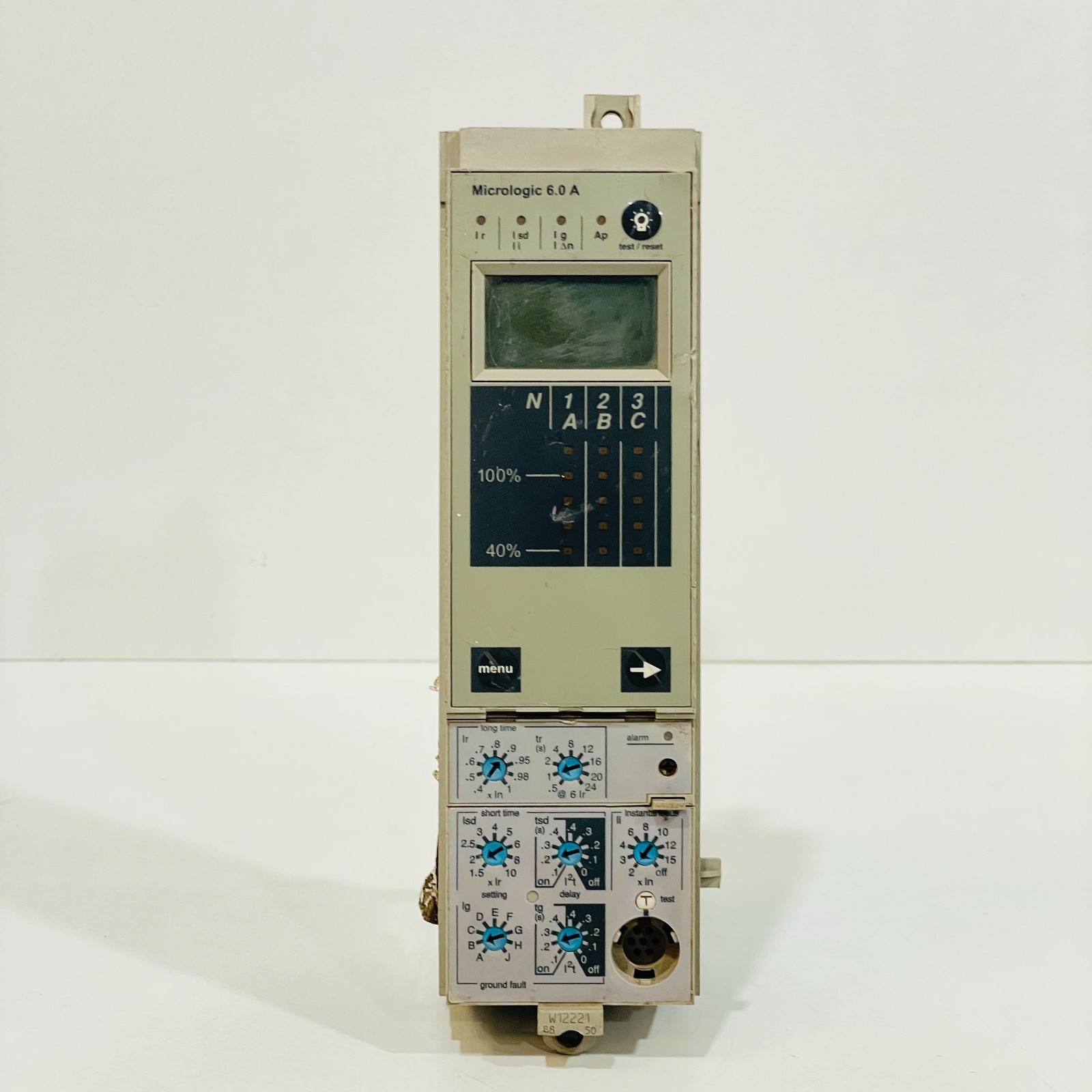 SCHNEIDER ELECTRIC 33073BA MICROLOGIC 6.0A CIRCUIT BREAKER DIGITAL TRIP UNIT