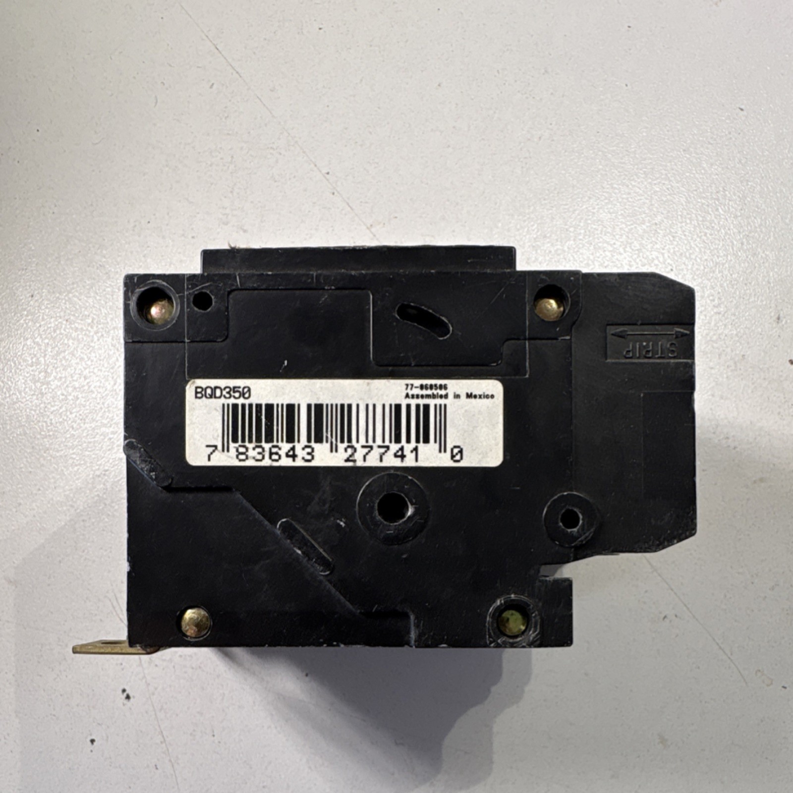 Siemens BQD350 3-Pole 50A Branch Circuit Breaker, 480Y/277V, AC, HID