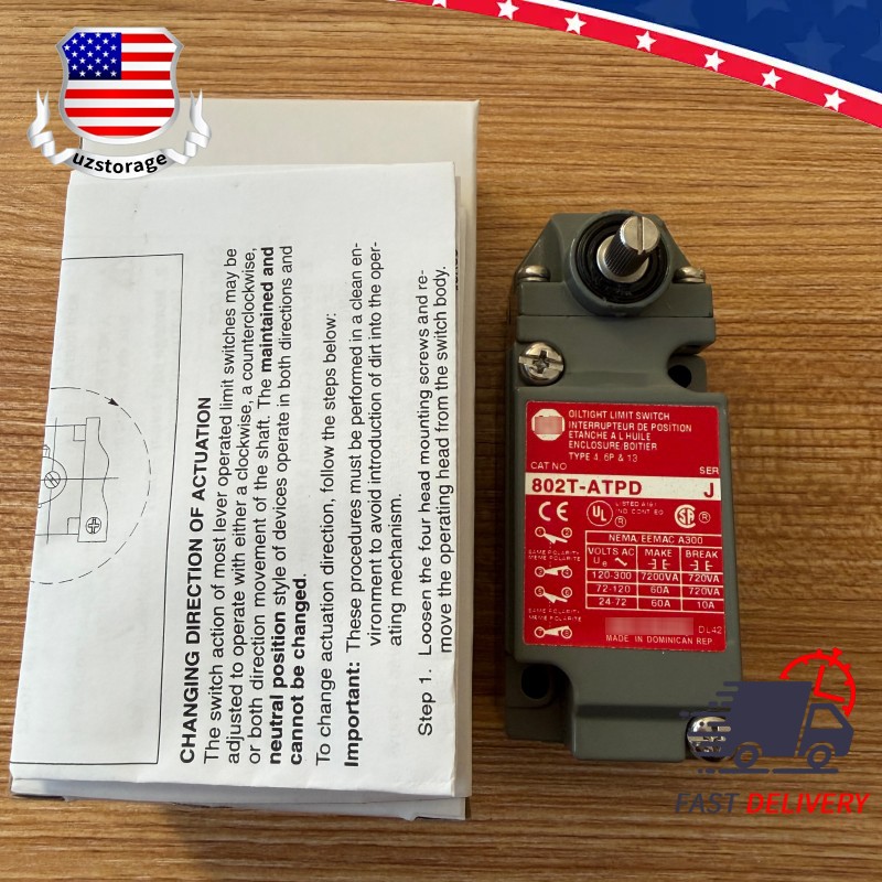 Brand NEW FOR ALLEN BRADLEY AB 802T-ATPD 802TATPD Oil Tight Limit Switch