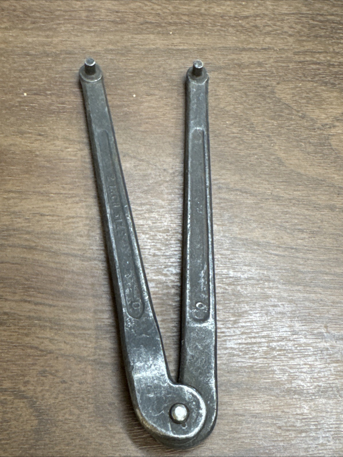 3/16″ Pin Diameter up to 2″ Max Adjustable Face Spanner Wrench Williams USA #482