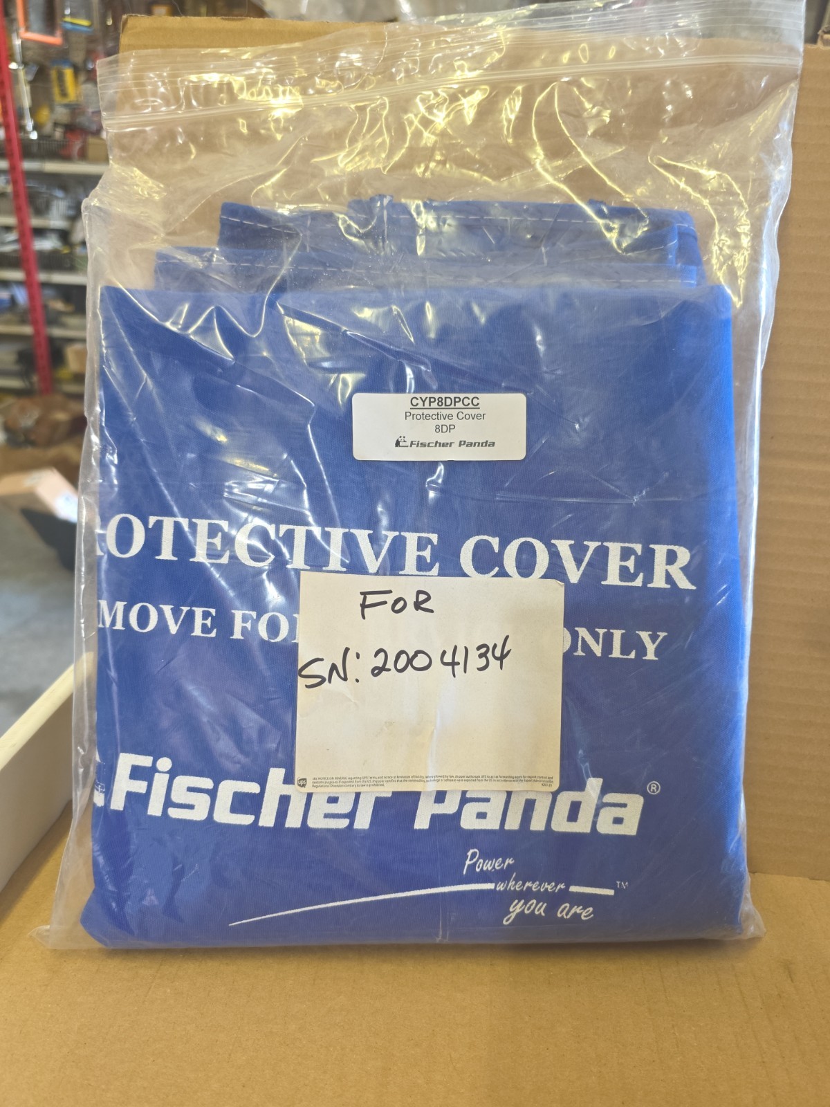 Fischer Panda Protective Cover 8DP – Blue – CYP8DPCC