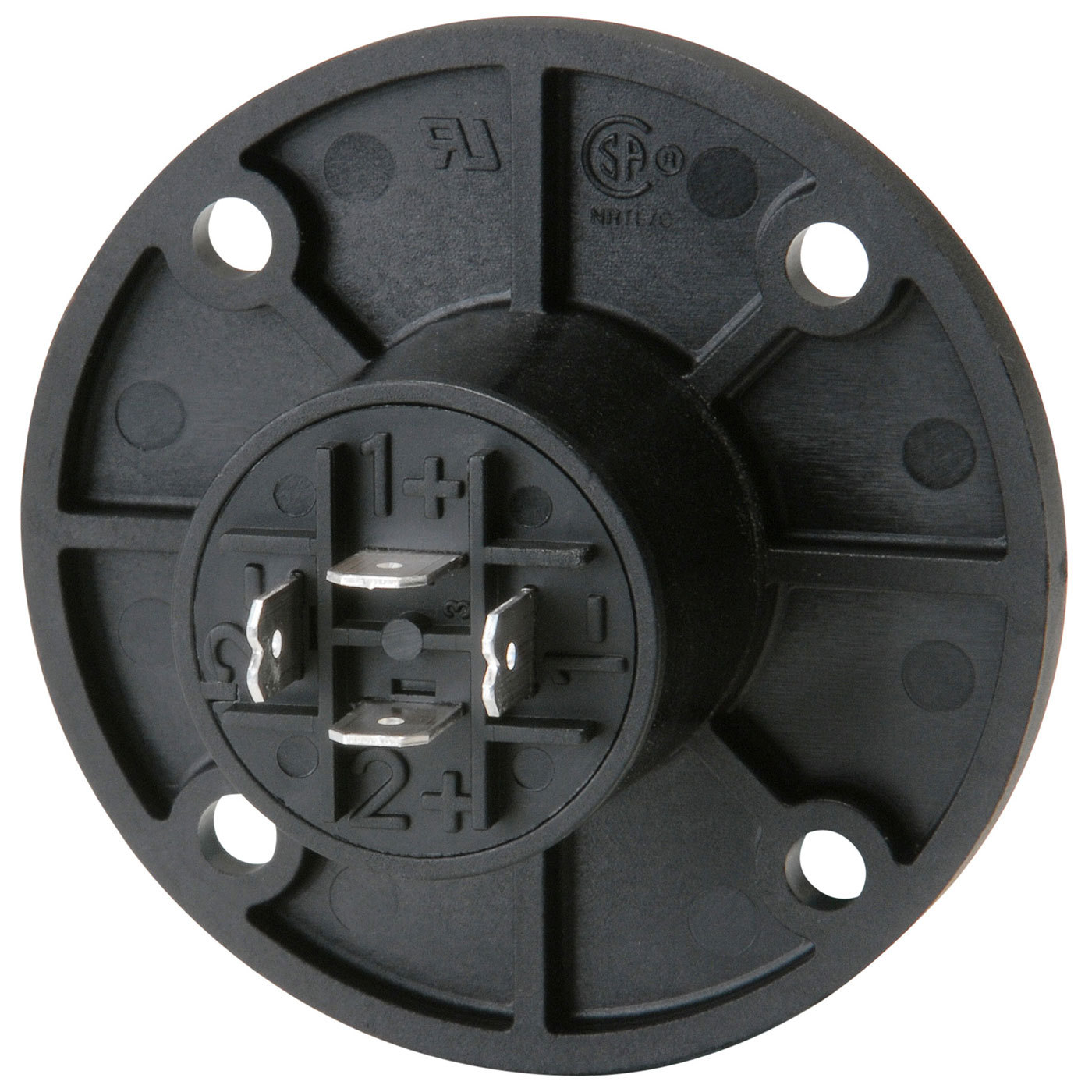 Neutrik NL4MPR Speakon 4 Pole Round Chassis Mount