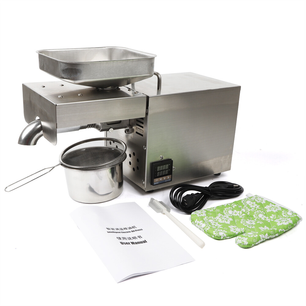 610w Commercial Oil Extractor, Peanut Coconut Automatic Oil Press Machine