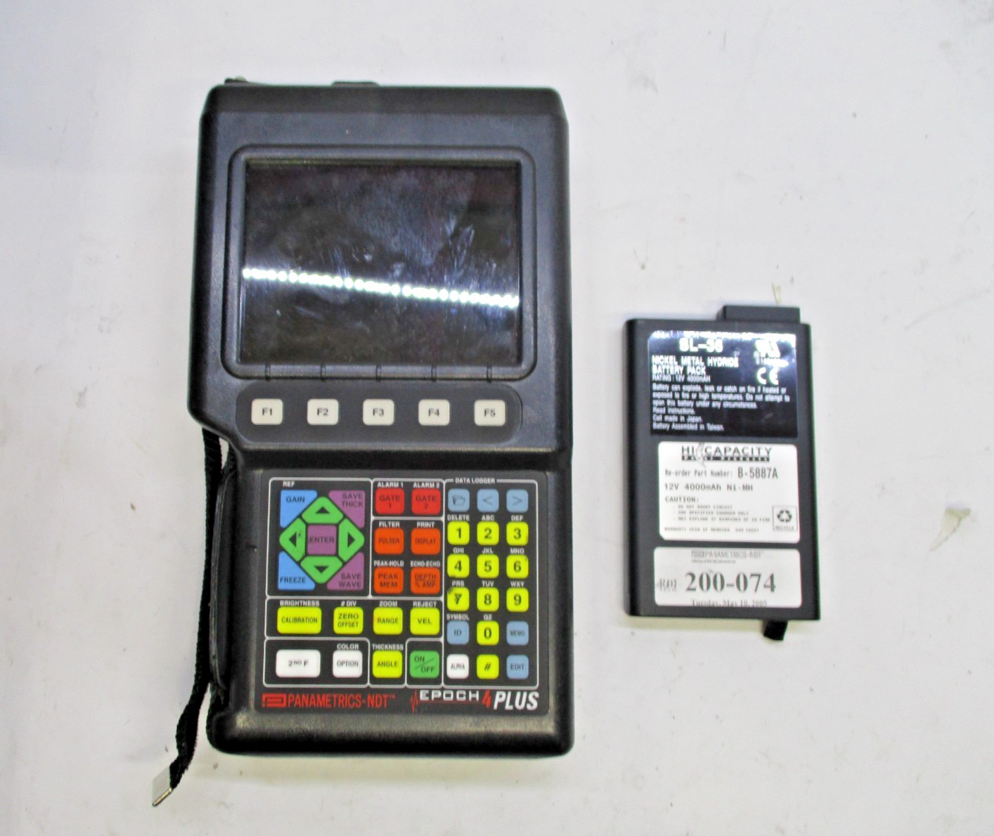 PANAMETRICS-NDT Epoch 4 Flaw Detector T8 B13