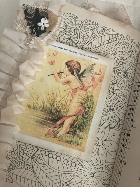 VINTAGE STYLE HANDMADE JUNK JOURNAL-«A Graceful Life»