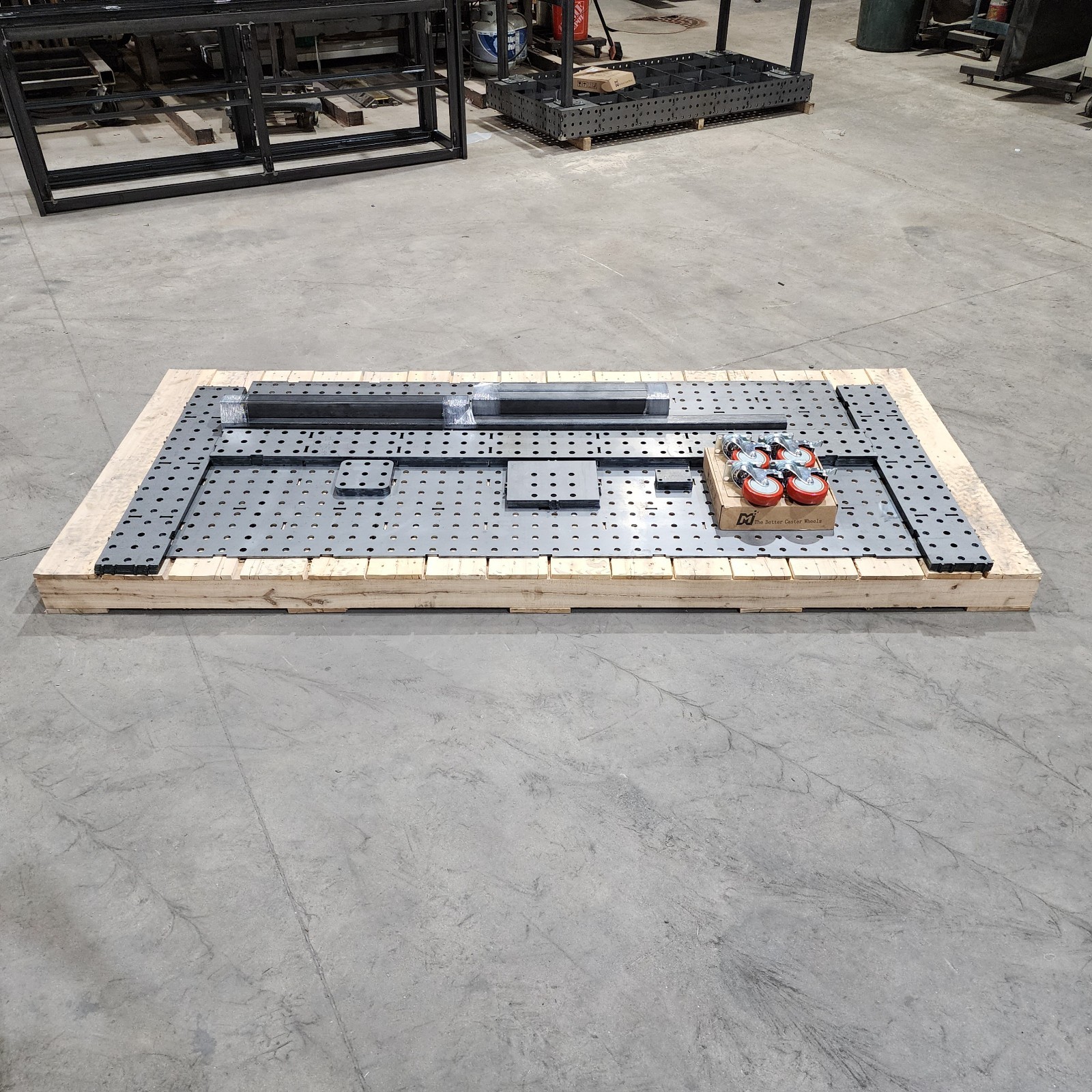 36″x72″ Welding Fabrication Table 3x6ft DIY Flat Kit Fixture Laser Cut in USA
