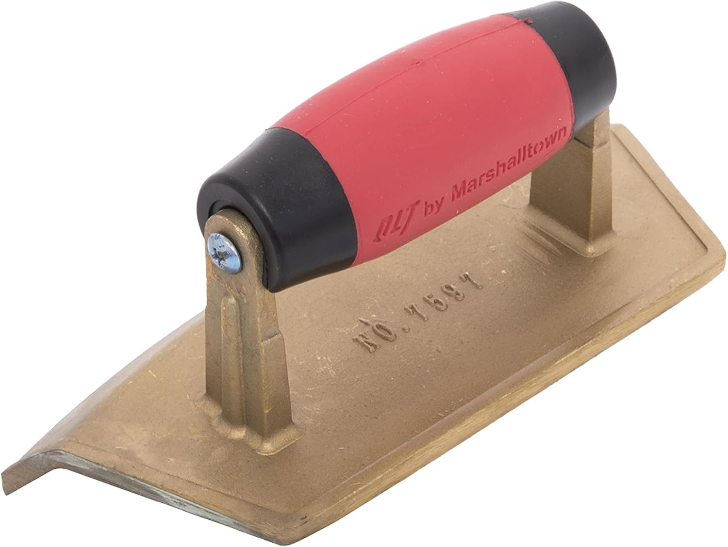 QLT Bronze Concrete Hand Edger with Soft Grip Handle – 23.875″ Diameter, 7597