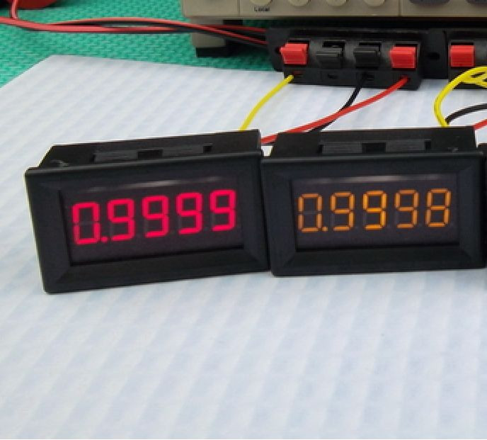 Red LED 5 Digit DC 0-4.3000-33.000V Digital Voltmeter Voltage Meter Car Panel CA