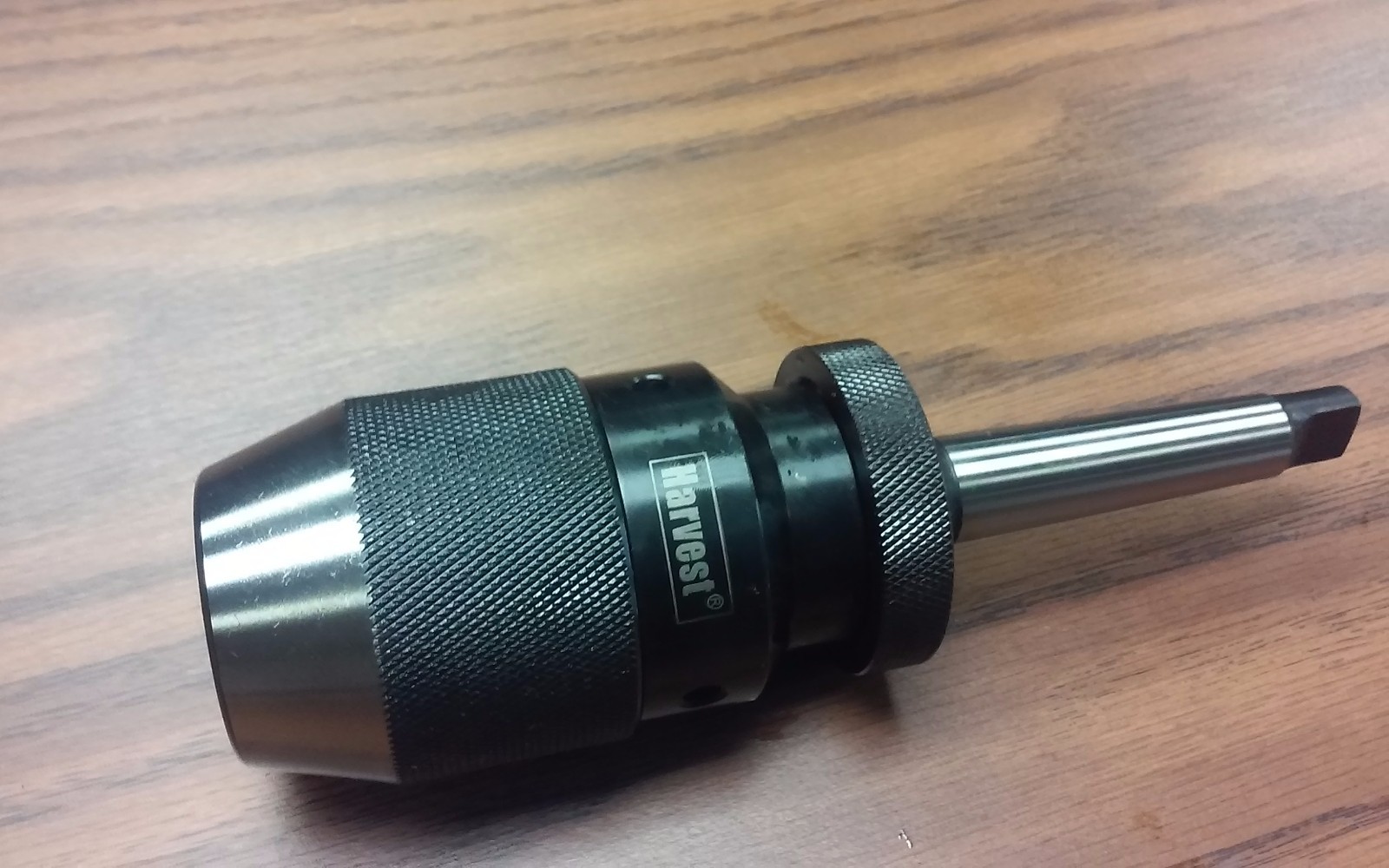 CME/HARVEST 5/8″ KEYLESS heavy duty DRILL CHUCK w. MT2, Morse Taper 2 shank–NEW