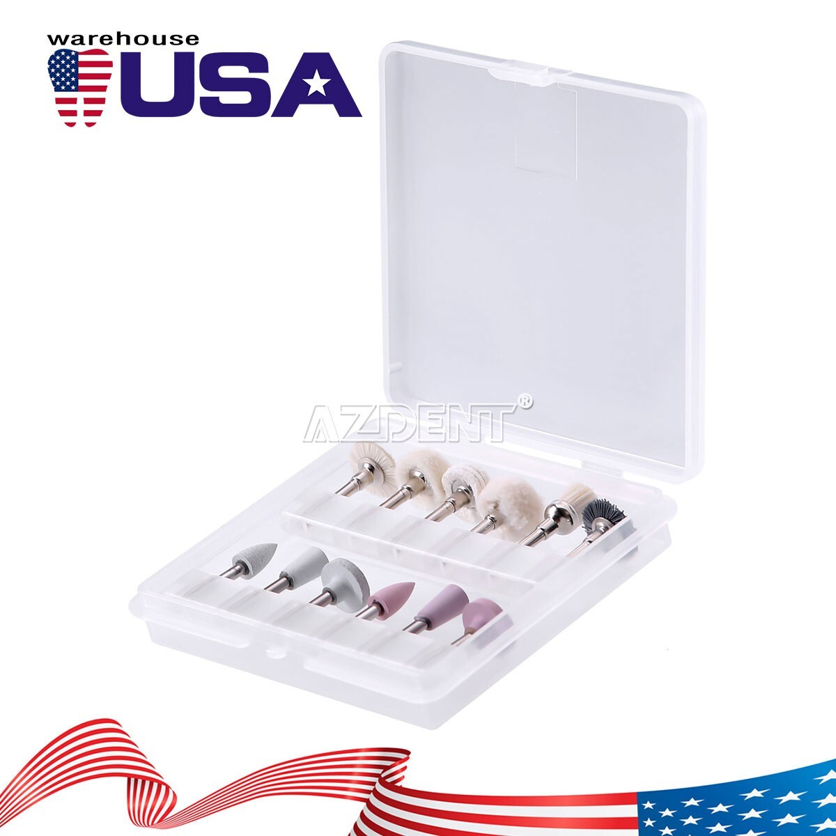Dental Composite Polishing RA Kit Finishing & Polishing For Low Speed Handpiece