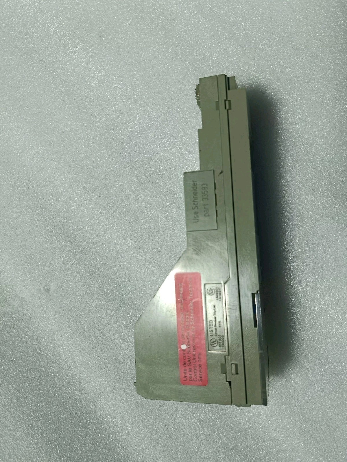 SCHNEIDER MICROLOGIC 6.0A CIRCUIT BREAKER TRIP UNIT 33073BA W11166 AAV73102