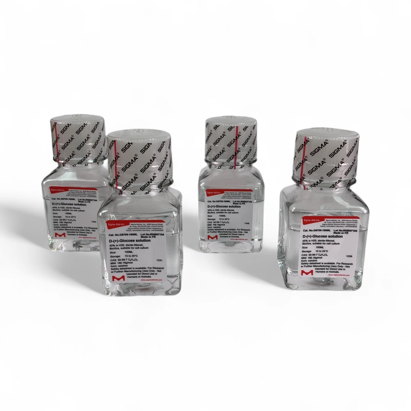 Sigma-Aldrich D-(+)-Glucose solution G8769-100mL – 4 Bottles (Best Offer!)
