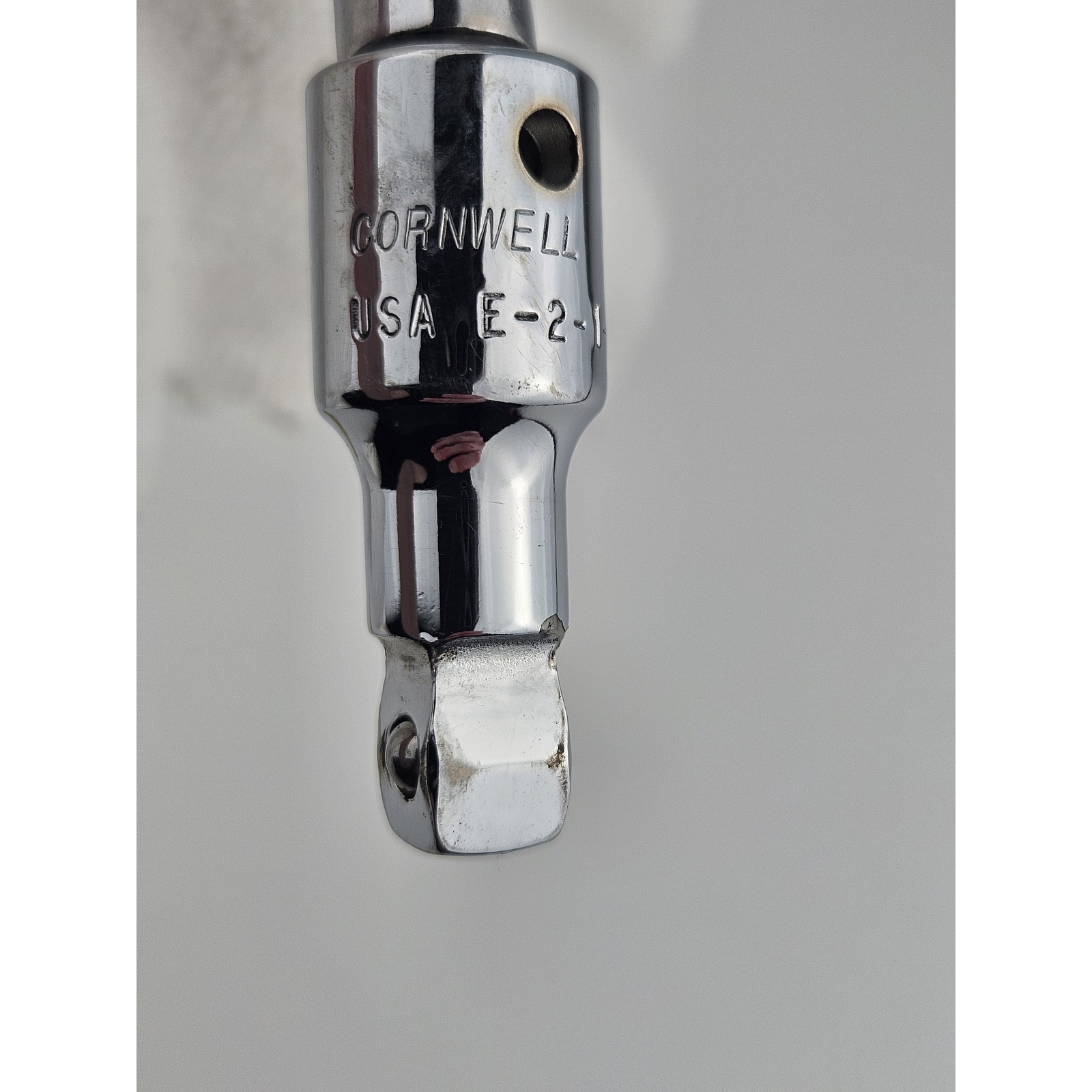 Cornwell 1/4″ Drive Wobble Extension Set (2) 6″ E-2-6-WD & 1″ E-2-1-WD USA