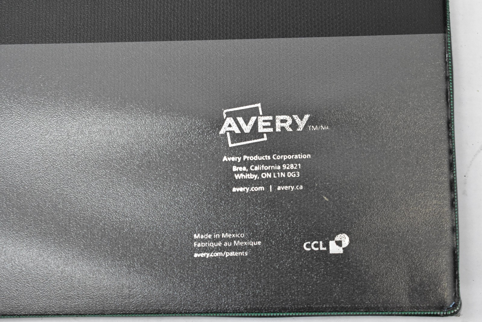 Lot Of 6 Avery Green Daily Use Binders Front Insert Pocket Vinyl Office