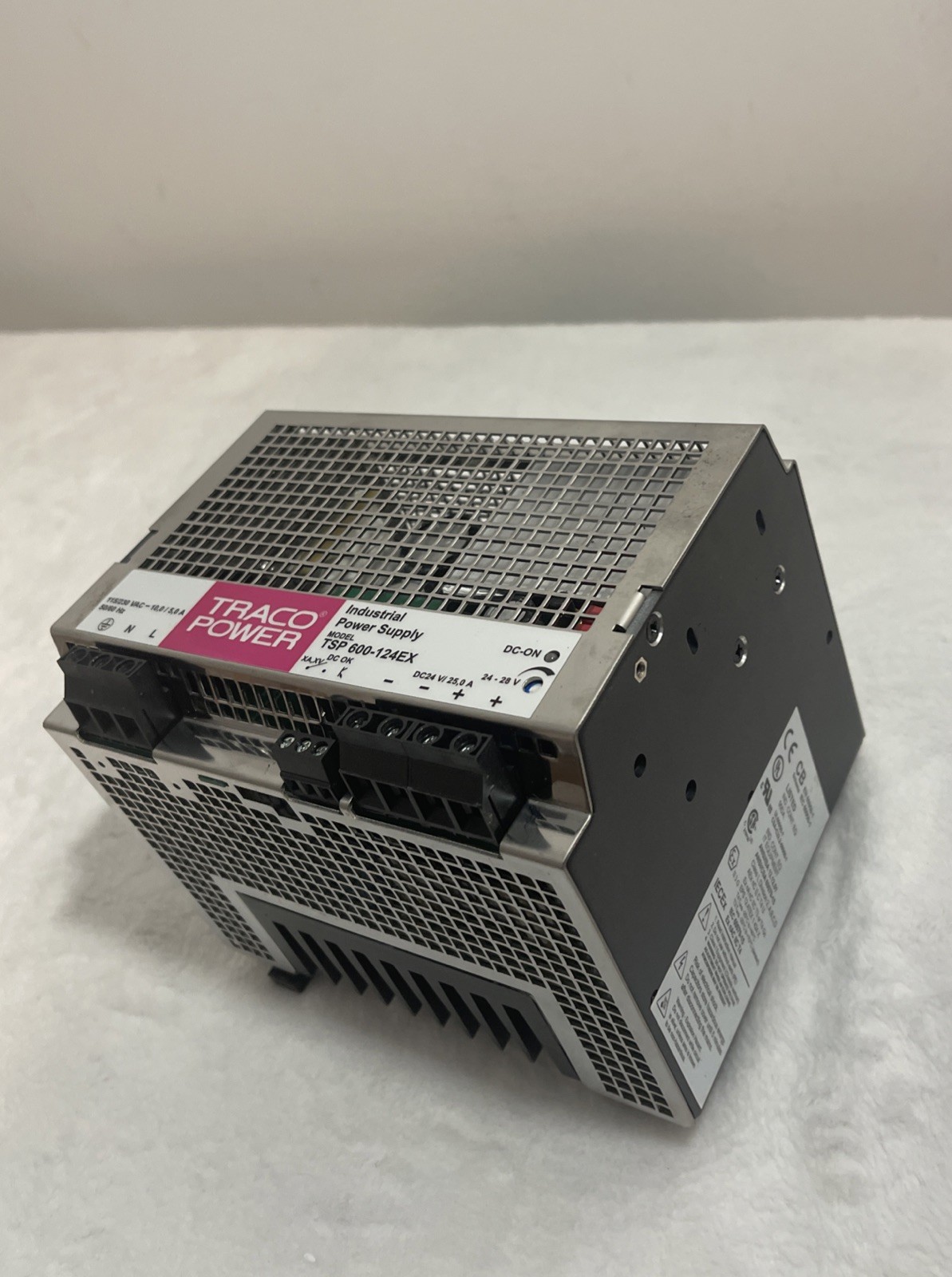 TRACO POWER INDUSTRIAL POWER SUPPLY TSP 600-124EX New Without Box