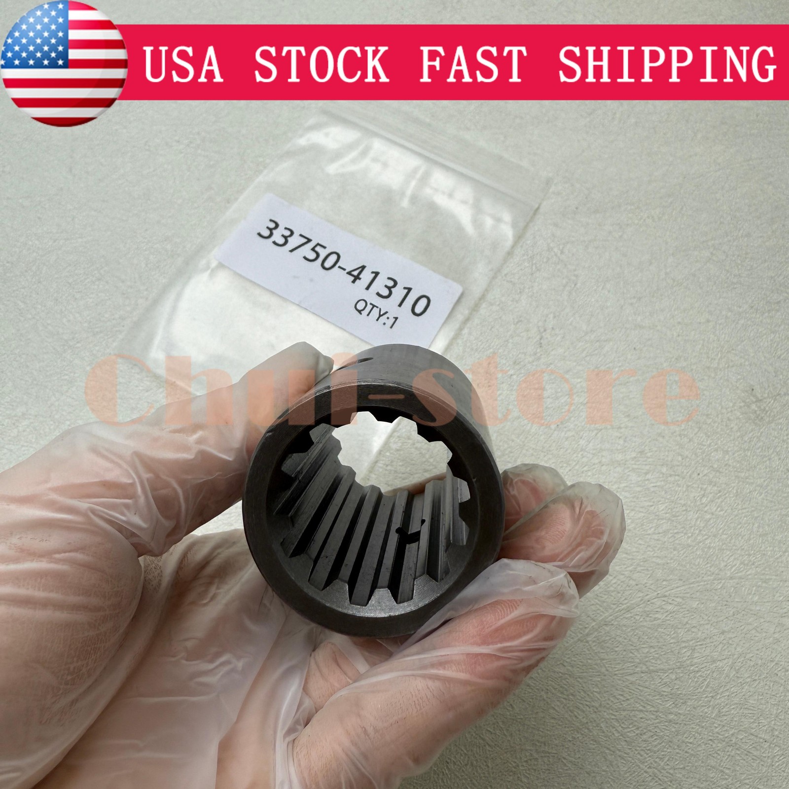 1pc Coupling 33750-41310 For Kubota M108XDTC M7030DT M8030DT M8560HD M8580DT USA