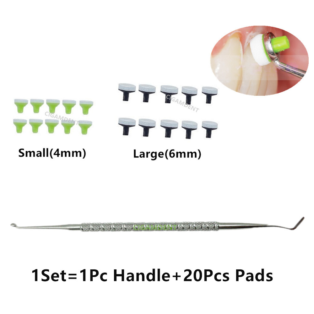 Ivoclar Optrasculpt Dental Instruments Composite Resin Spatula Handle Foam Pads