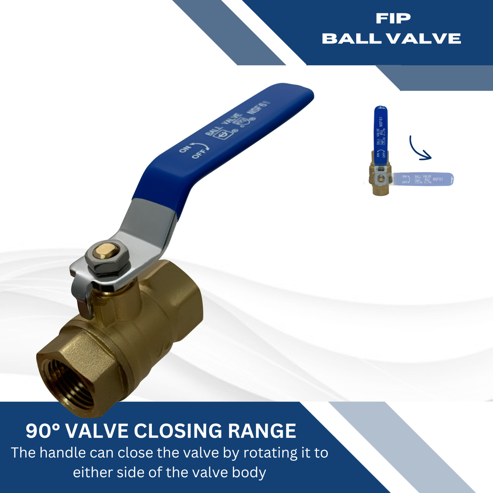 10) 3/4″ Female Ball Valve, Full Port, 600 WOG (Water, Oil, Gas)