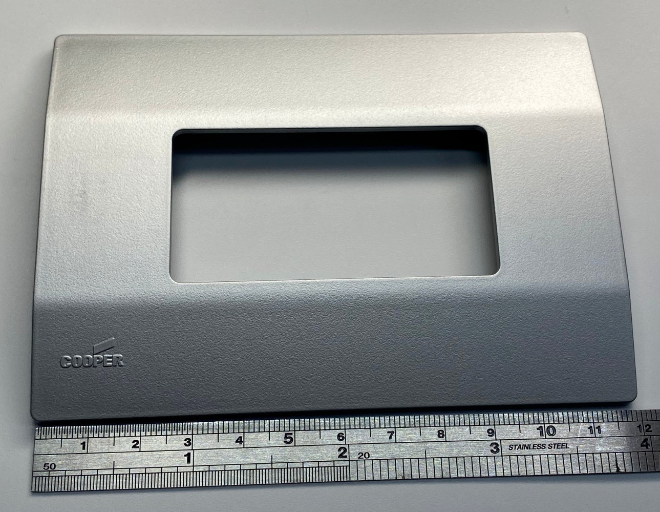 1pcs – COOPER Wiring Devices Antares WD30148 Aluminum Special Plate Cover