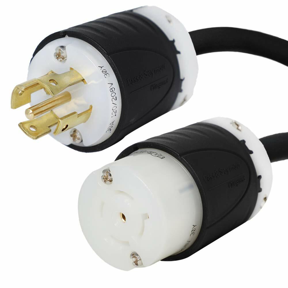 NEMA L21-30P to L21-20R Plug Adapter – 20A/208V 12 AWG, 3 Phase – #IBX-3241