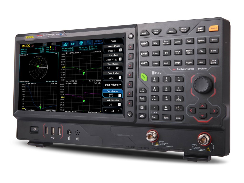 Rigol RSA5065N – 6.5 GHz Real Time Spectrum Analyzer with Vector Network