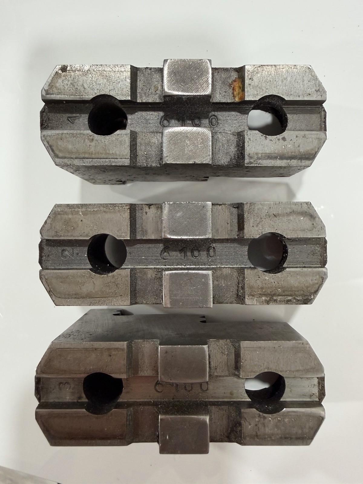 BISON 7-883-308 8″ Chuck Jaw Lathe Chuck Top Jaws – Set of 3
