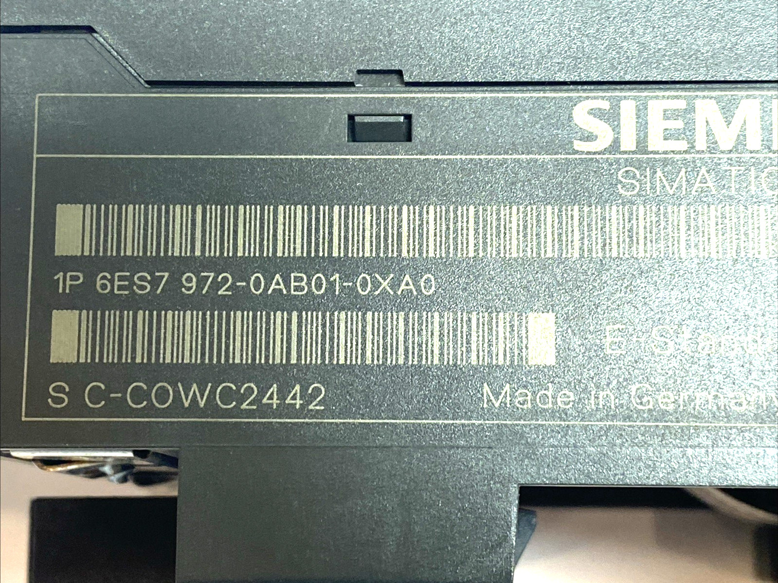 Siemens 6ES7972-0AB01-0XA0 PROFIBUS DP Diagnostic Repeater 24V MISSING SCREWS