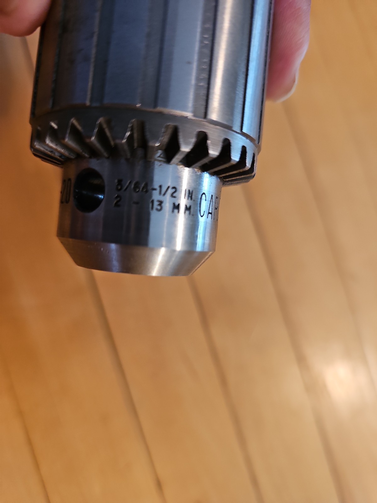 Jacobs 33BA 1/2-20 Drill Chuck ,key 1/2-20 Usa EXCELLENT CONDITION