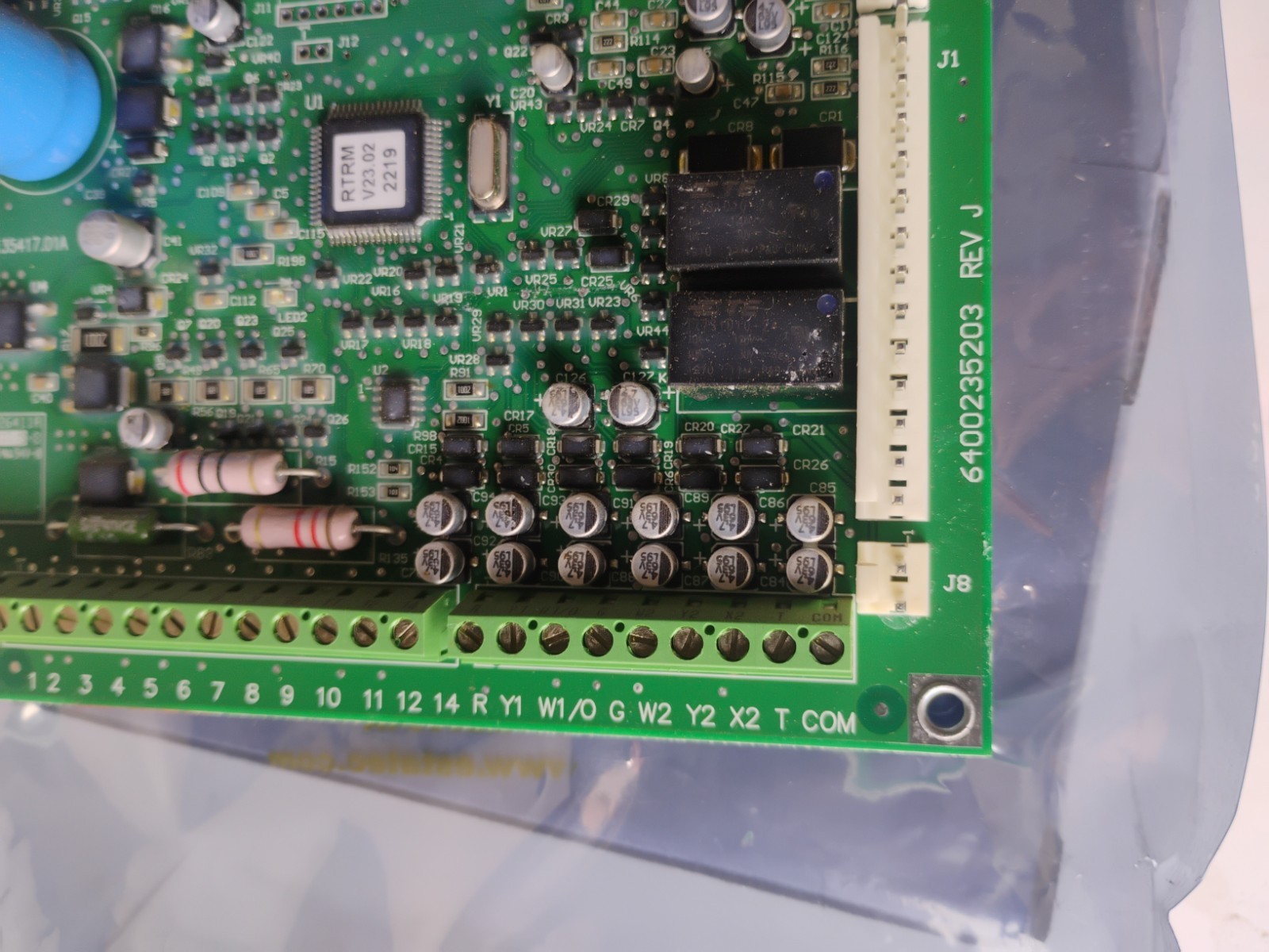 Trane MOD03196 Reliatel Refrigeration Module RTRM Dual Circuit Control Board New