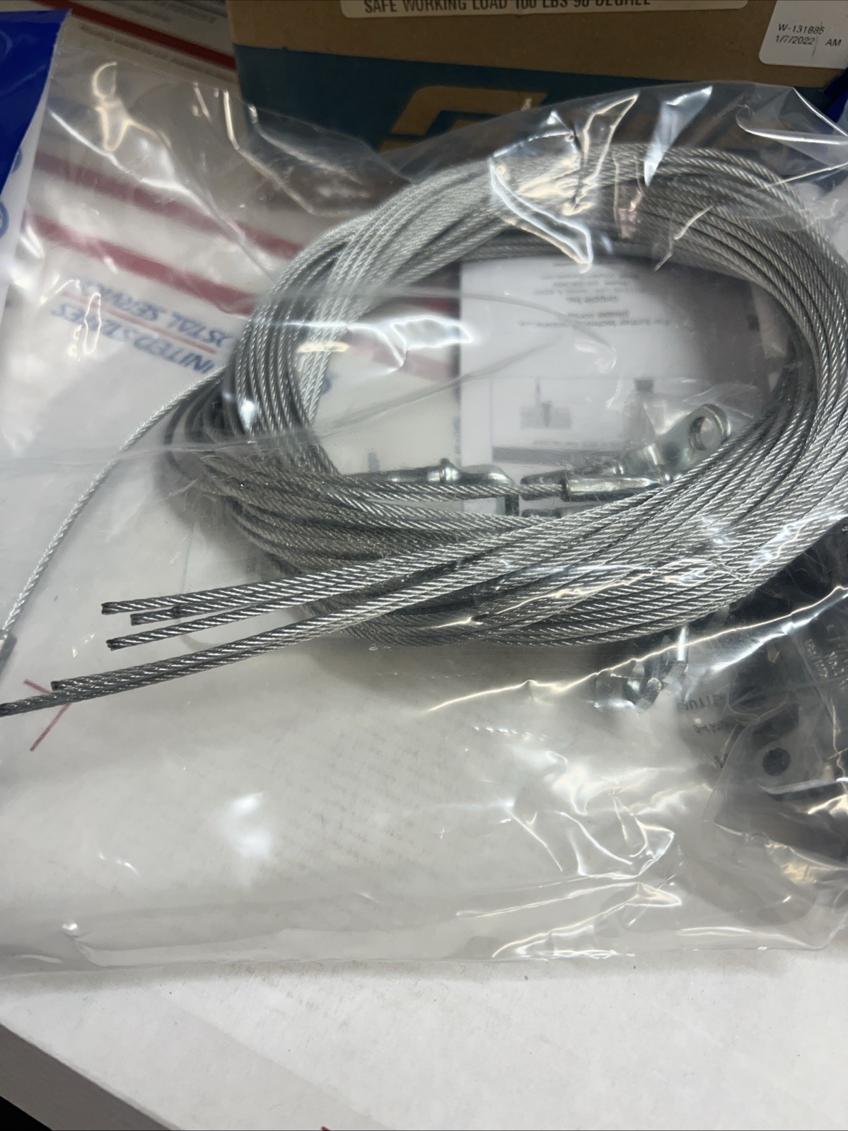 Gripple 90 Degree Eyelet Cable Butterfly Duct Trapeze Hanger No. 2