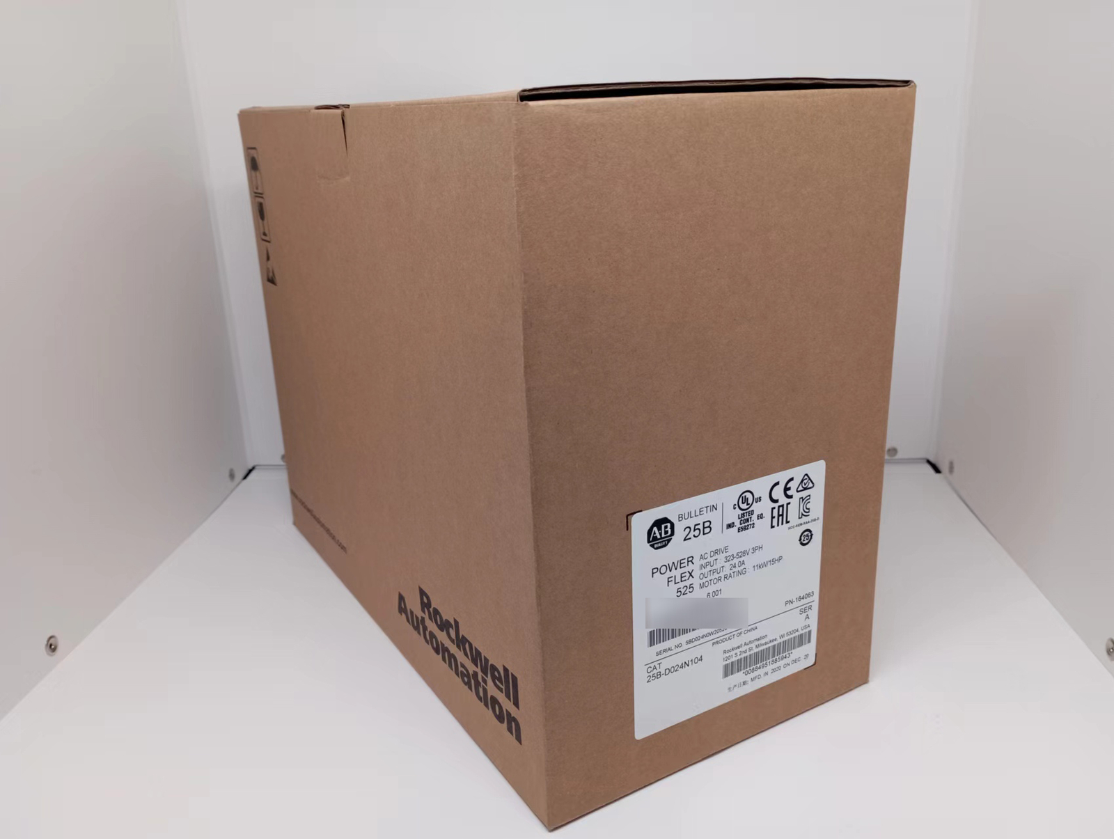 Allen-Bradley AB 25B-D024N104 PowerFlex 525 AC Drive 25B D024N104