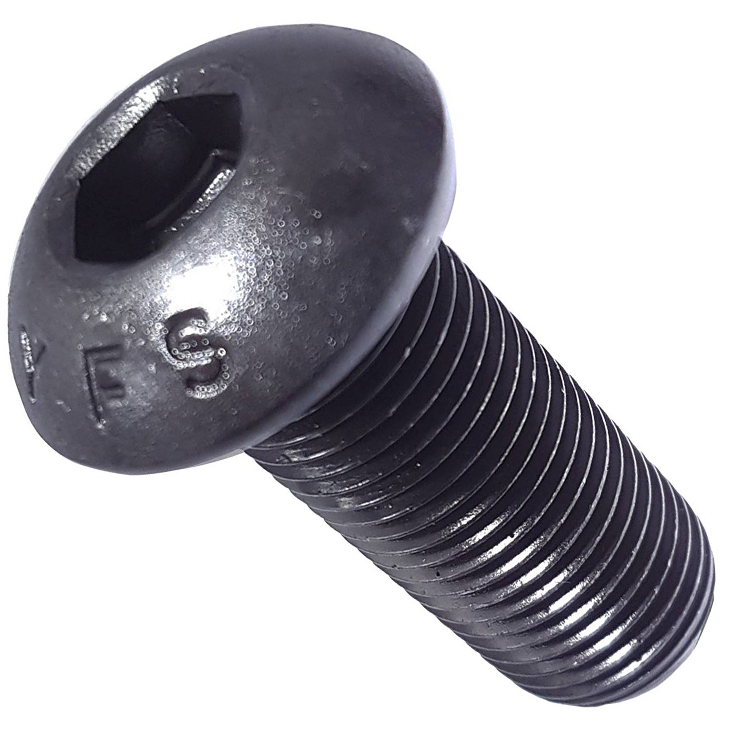 3-48 Button Head Socket Cap Screws Alloy Steel Grade 8 Black Oxide Allen Hex