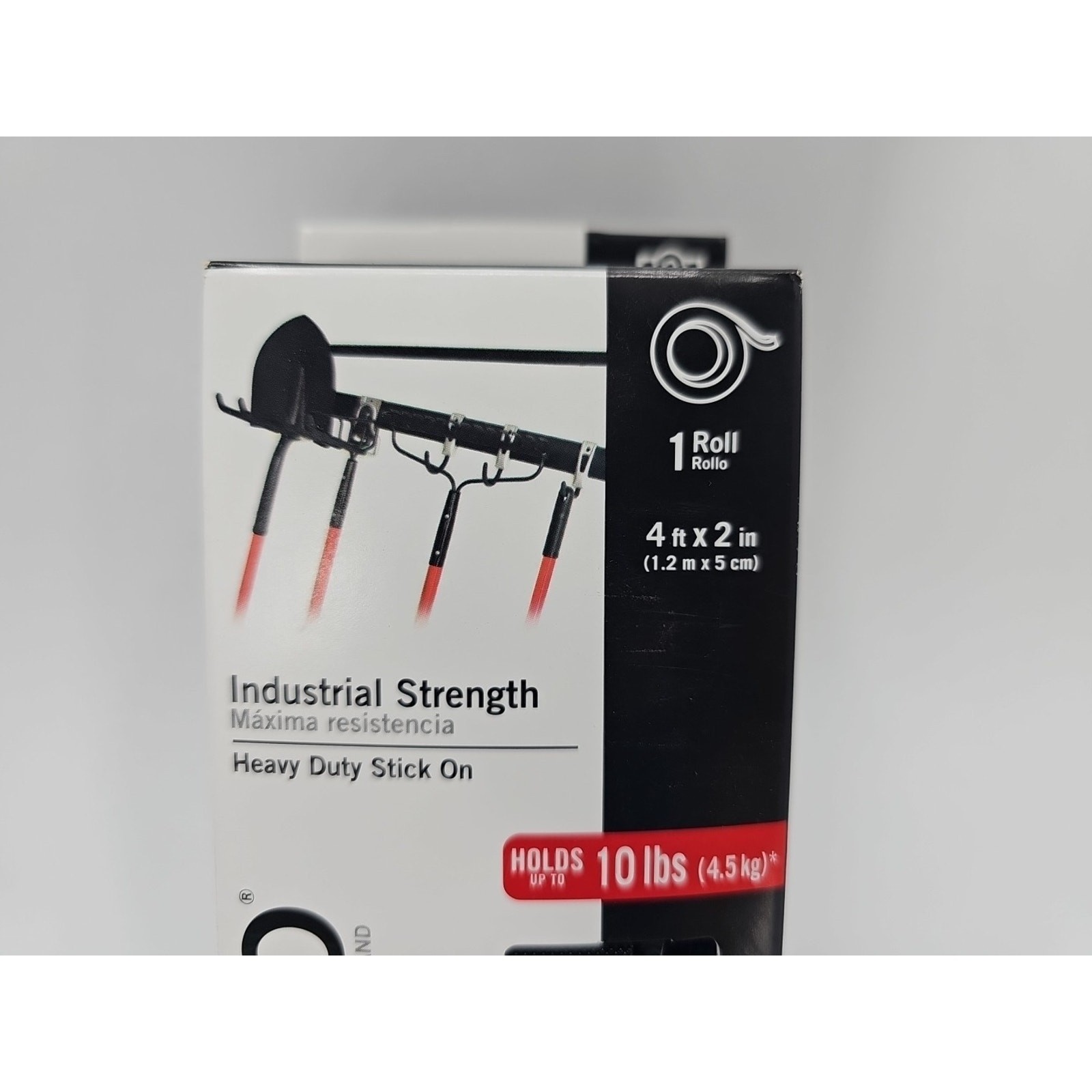 4′ x 2″ Velcro Roll • Industrial Strength • Holds Up to 10 lbs • Stick On [123]
