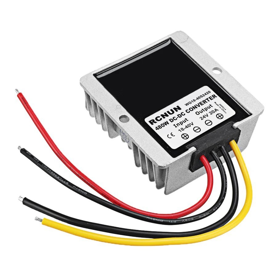 Reliable DC DC Converter Buck Boost Regulator Metal Stabilizer 9-40V 24V 2-30A