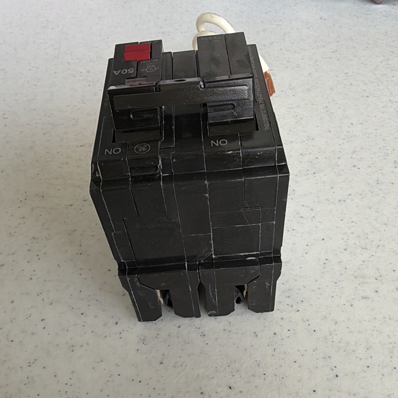 GE THQL2150GFT 50A 2-Pole GFCI Circuit Breaker Plug-In/On Branch Circuit