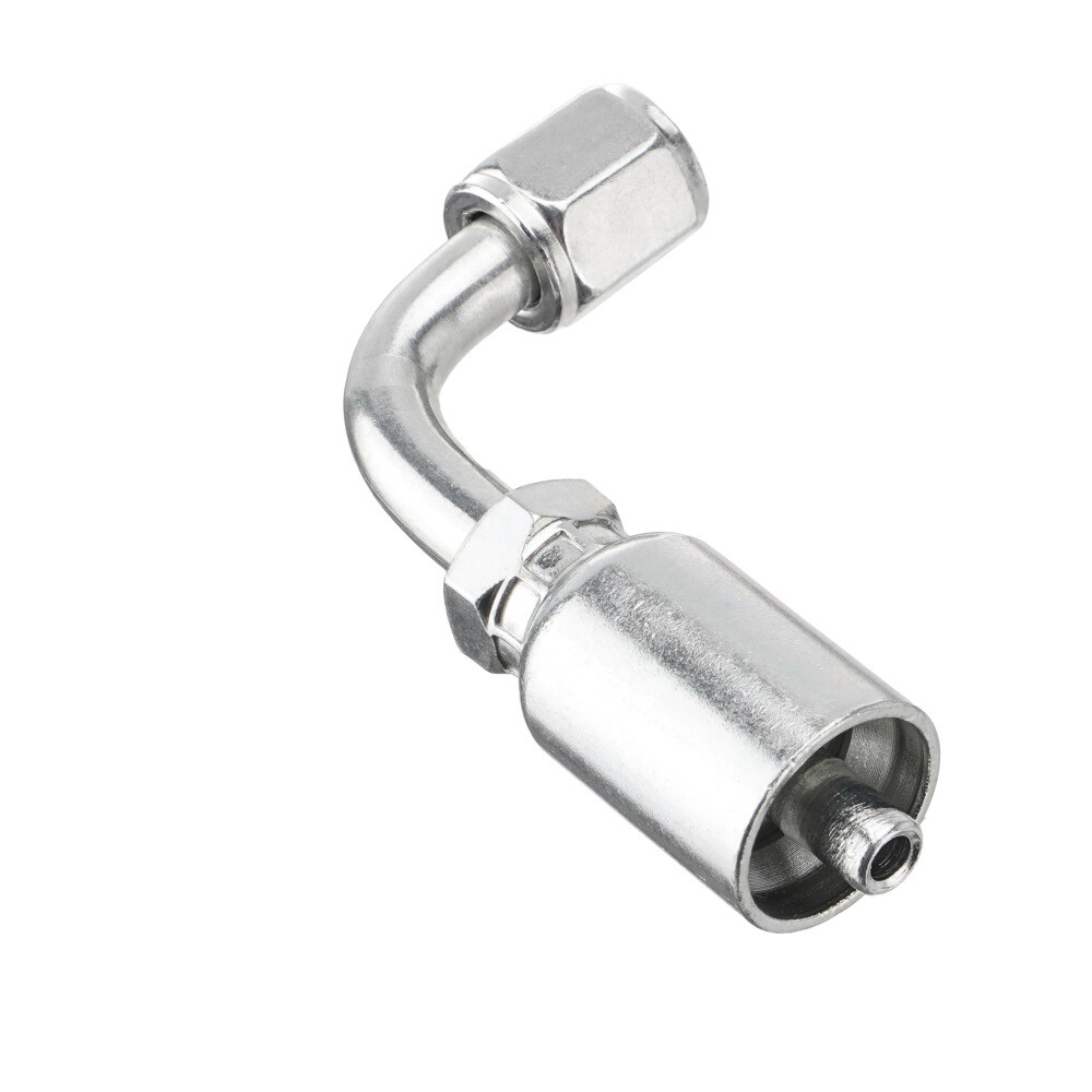 NEW 10 PCS 13943 4-4 PK STYLE HYDRAULIC HOSE FITTINGS 1/4″ FJIC 90 Degree