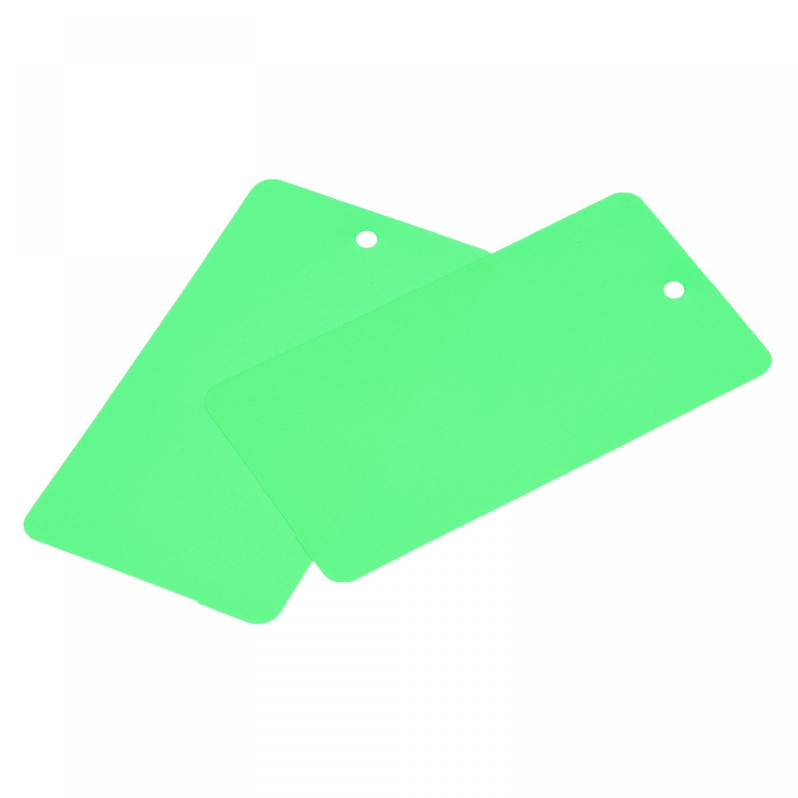 Waterproof Wires Plastic Shipping Tags,1.95×3.51 inch Green 50pcs