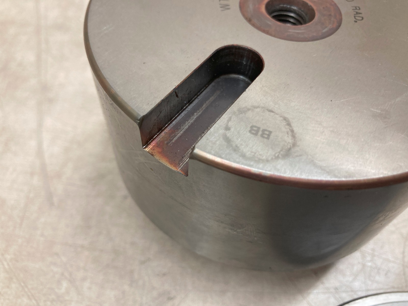 set of wilson tool Amada Punch Press 6″ Die & Punch .930×3.800 RT